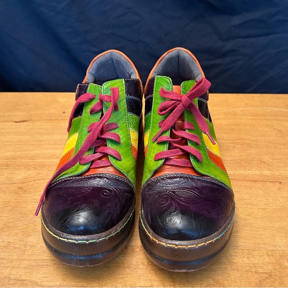 Multicoloured Oxford Shoes - Picture 2 of 6